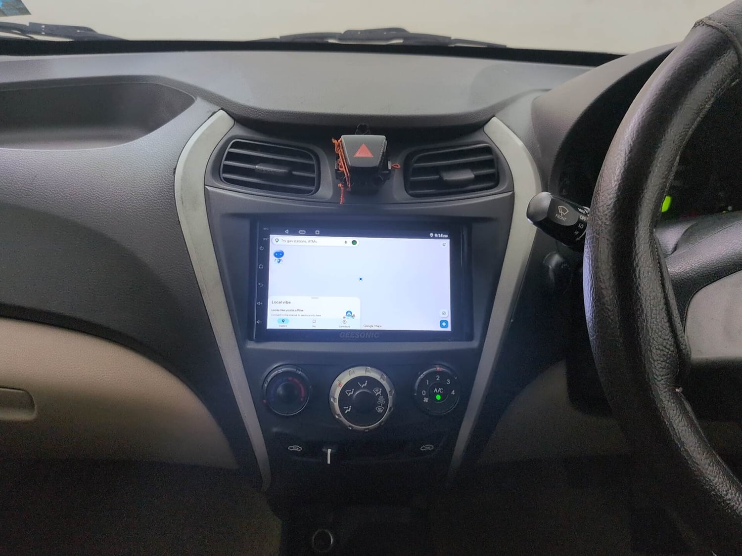 Used 2017 Hyundai Eon Era + AirBag Petrol Manual interior MUSIC SYSTEM & AC CONTROL VIEW