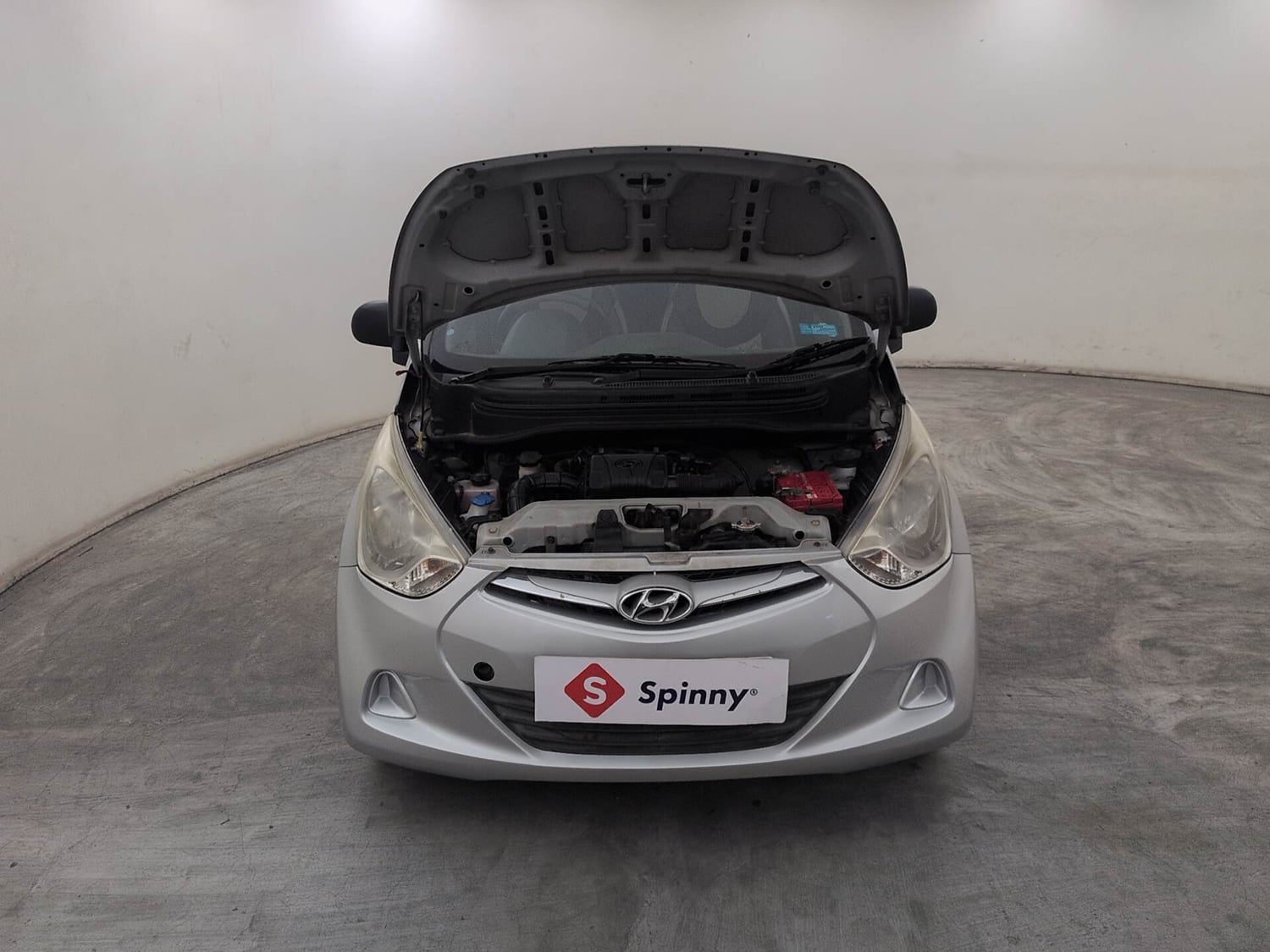 Used 2017 Hyundai Eon Era + AirBag Petrol Manual engine ENGINE & BONNET OPEN FRONT VIEW