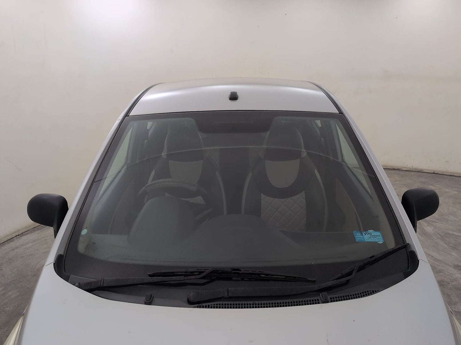 Used 2017 Hyundai Eon Era + AirBag Petrol Manual exterior FRONT WINDSHIELD VIEW