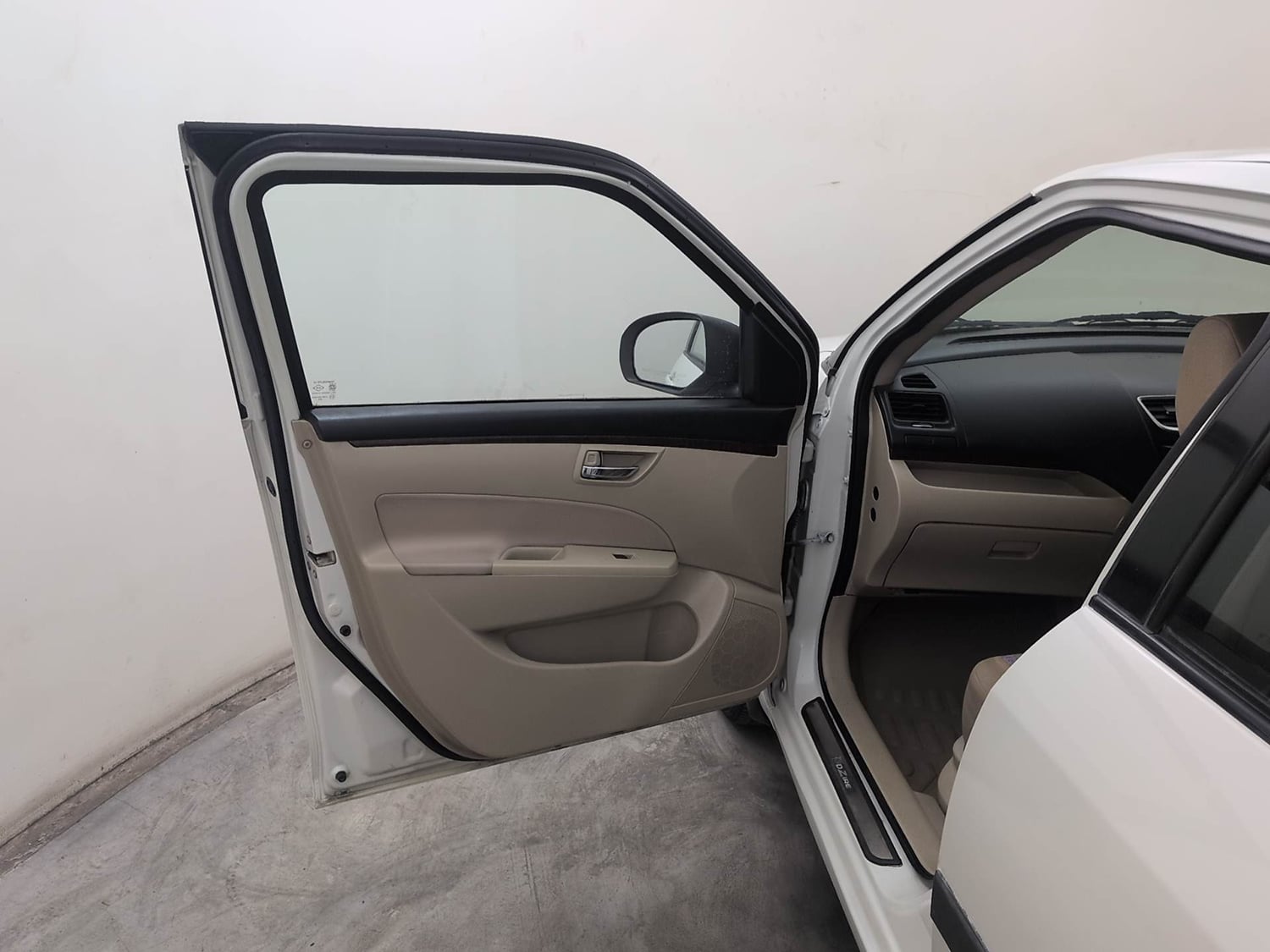 Used 2014 Maruti Suzuki Swift Dzire VDI Diesel Manual interior LEFT FRONT DOOR OPEN VIEW