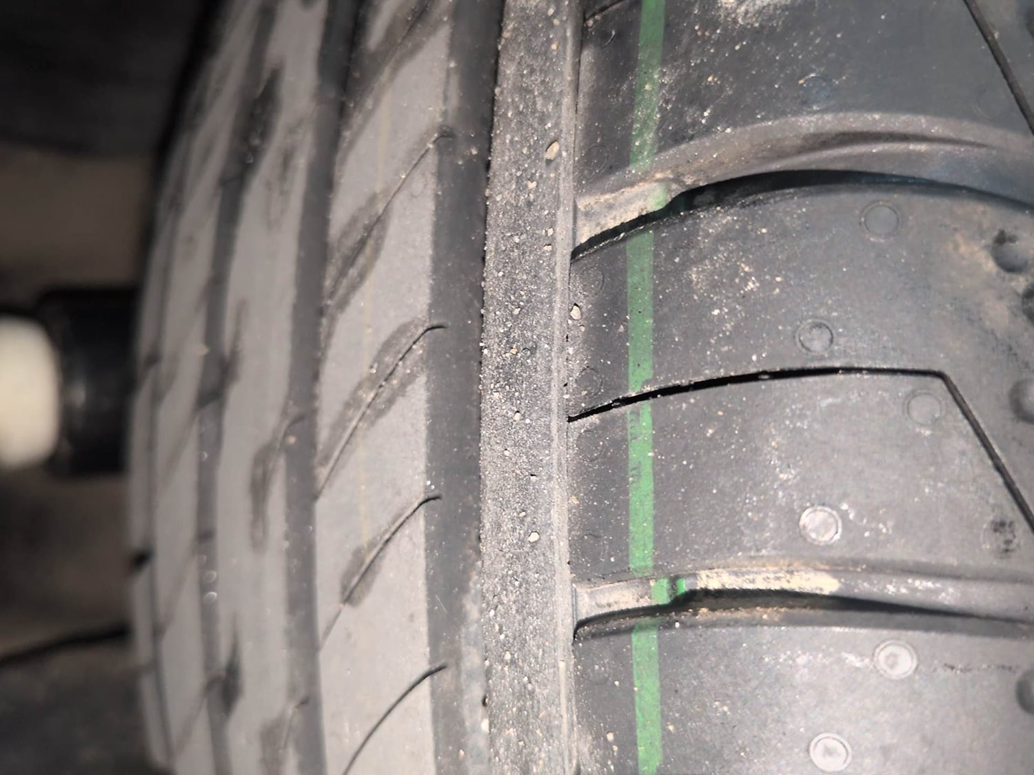 Used 2020 Hyundai Creta SX (O) 1.4 Turbo 7 DCT Petrol Automatic tyres LEFT REAR TYRE TREAD VIEW