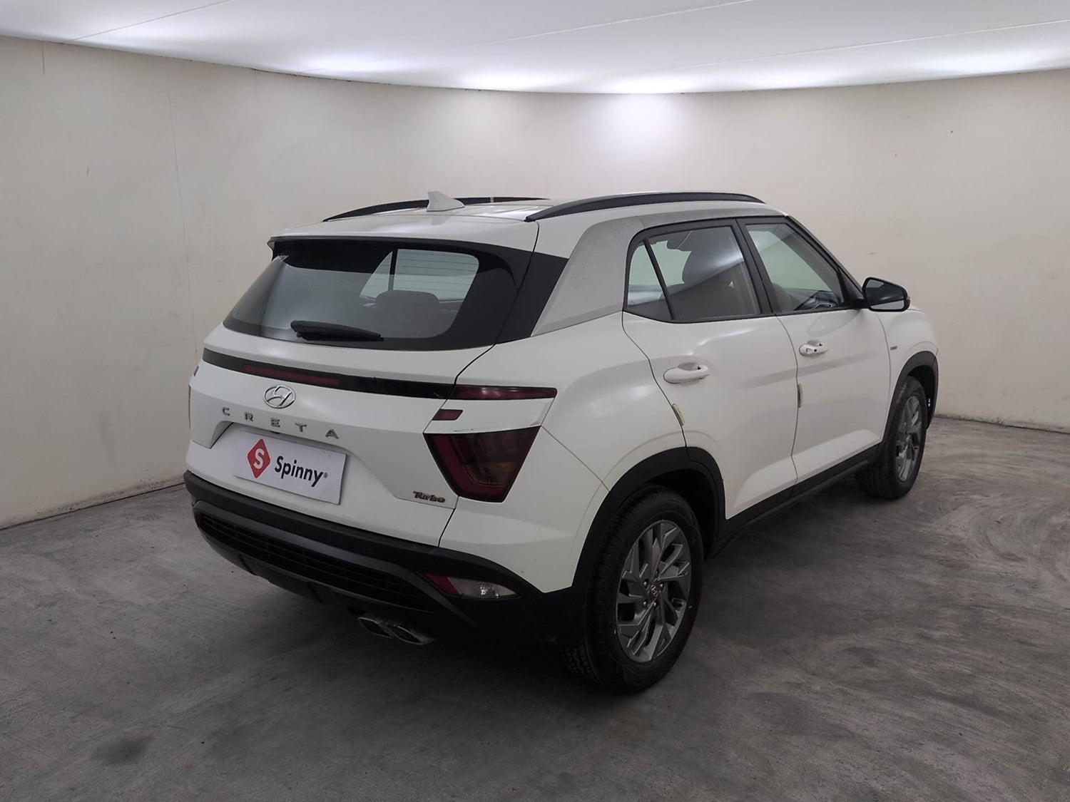 Used 2020 Hyundai Creta SX (O) 1.4 Turbo 7 DCT Petrol Automatic exterior RIGHT REAR CORNER VIEW