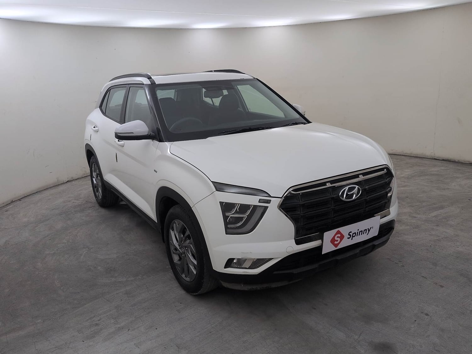 Used 2020 Hyundai Creta SX (O) 1.4 Turbo 7 DCT Petrol Automatic exterior RIGHT FRONT CORNER VIEW