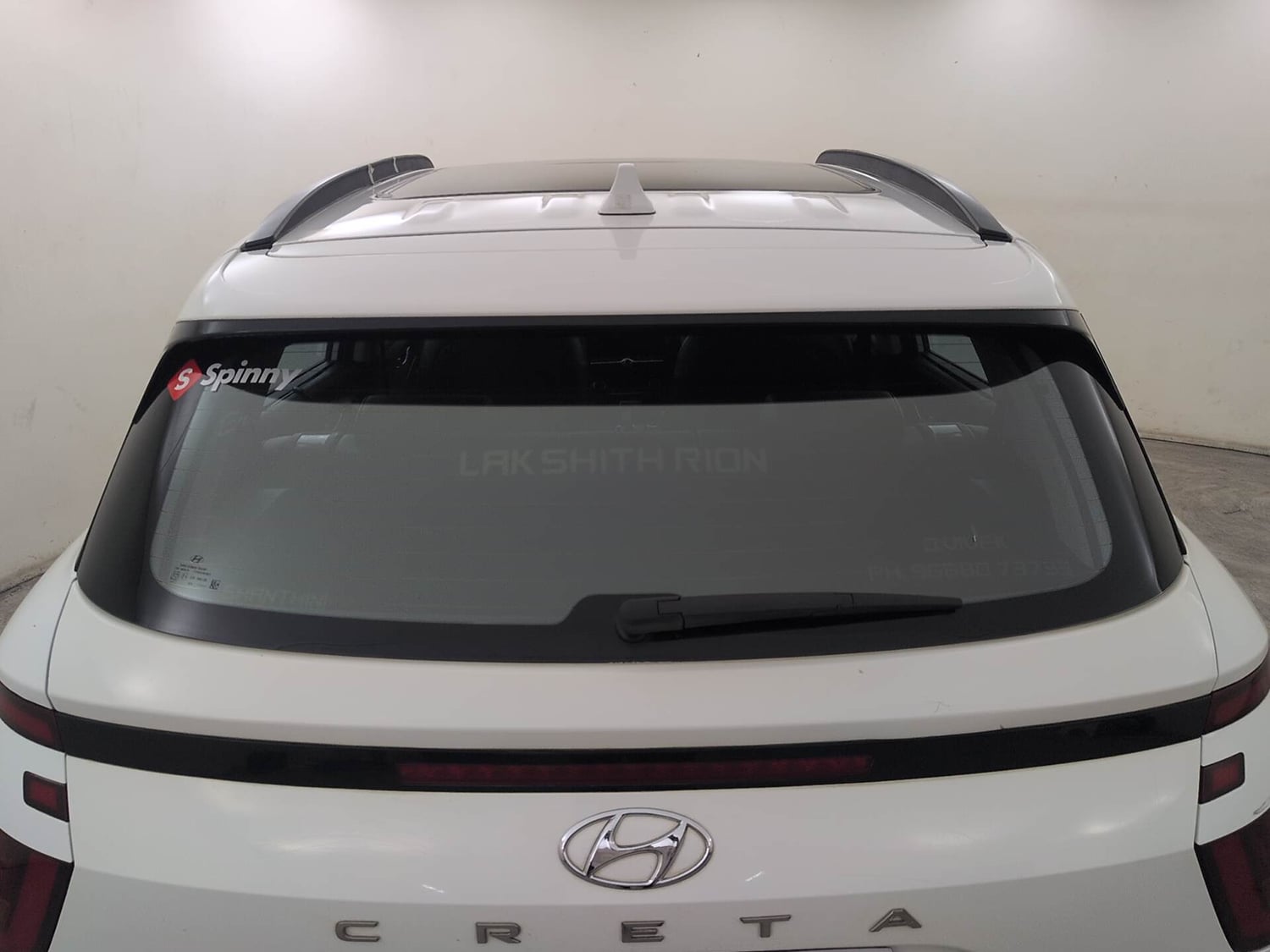 Used 2020 Hyundai Creta SX (O) 1.4 Turbo 7 DCT Petrol Automatic exterior BACK WINDSHIELD VIEW