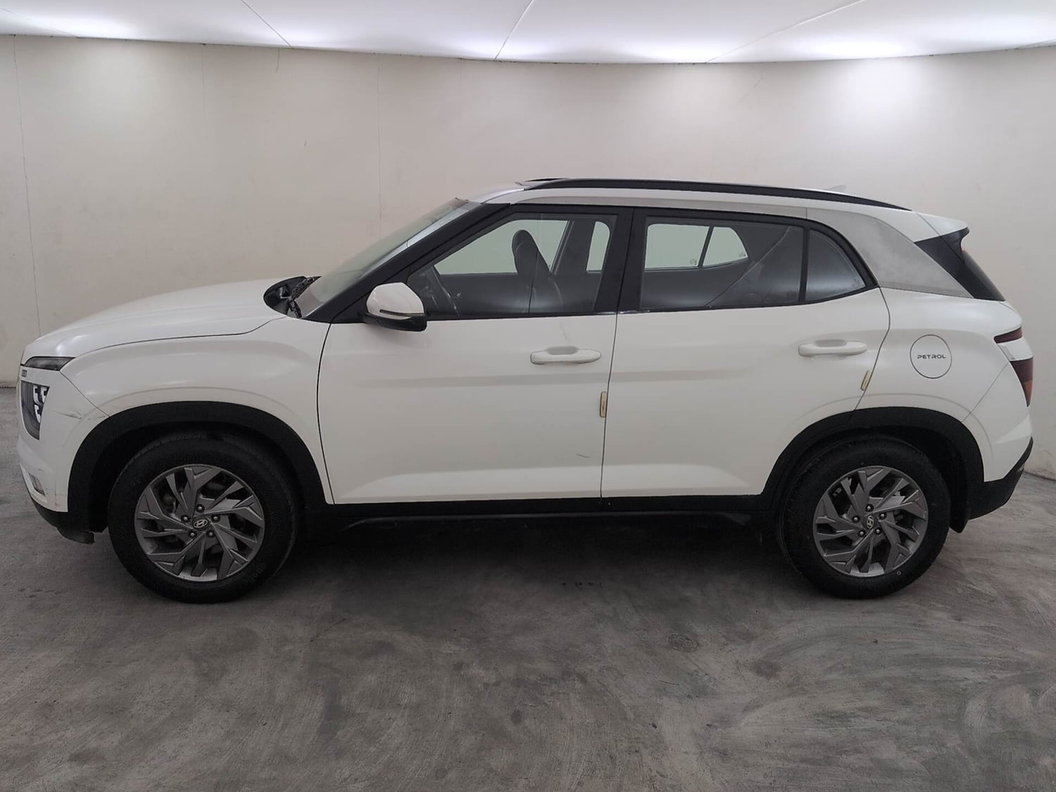 Used 2020 Hyundai Creta SX (O) 1.4 Turbo 7 DCT Petrol Automatic exterior LEFT SIDE VIEW