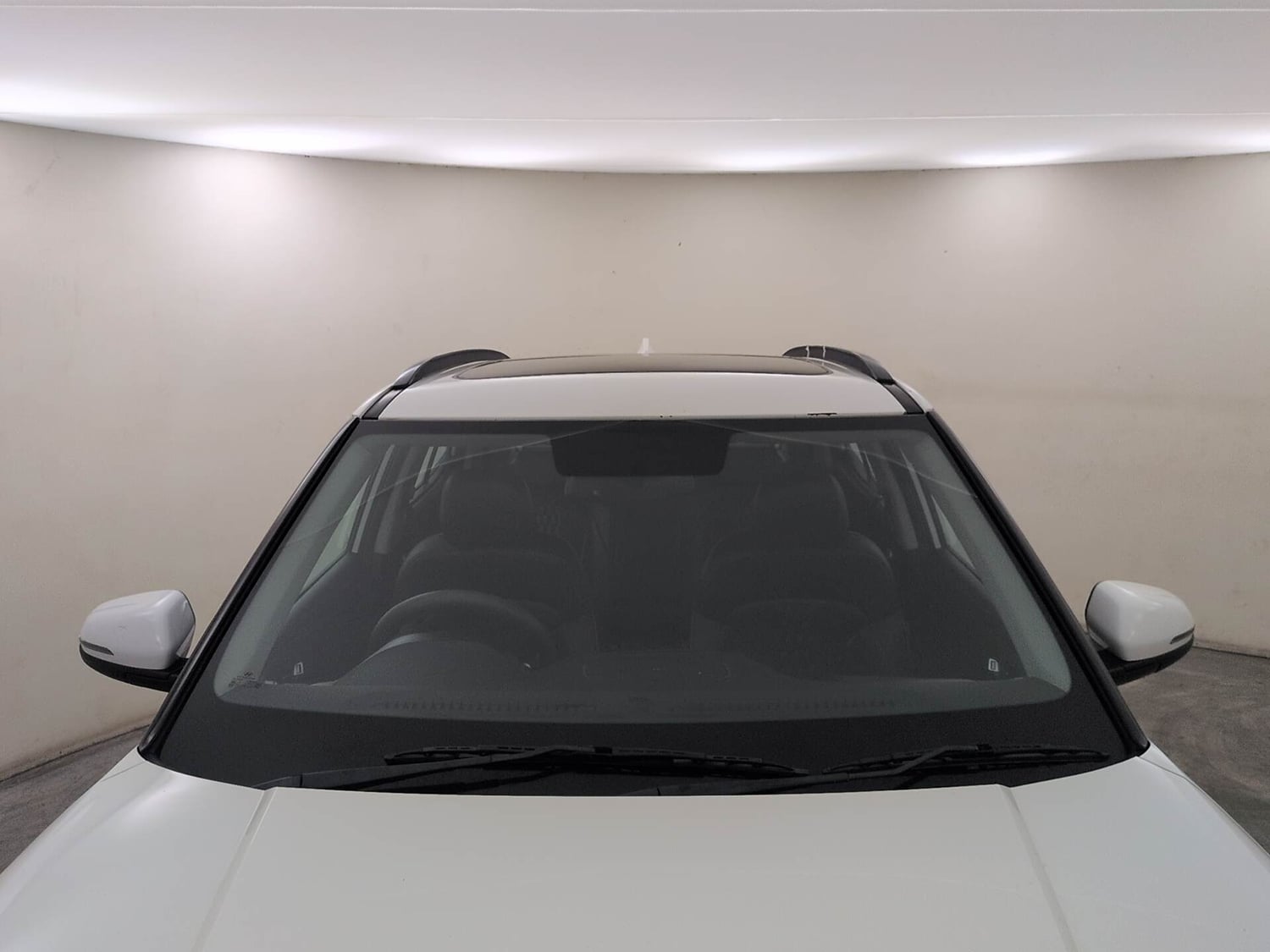 Used 2020 Hyundai Creta SX (O) 1.4 Turbo 7 DCT Petrol Automatic exterior FRONT WINDSHIELD VIEW