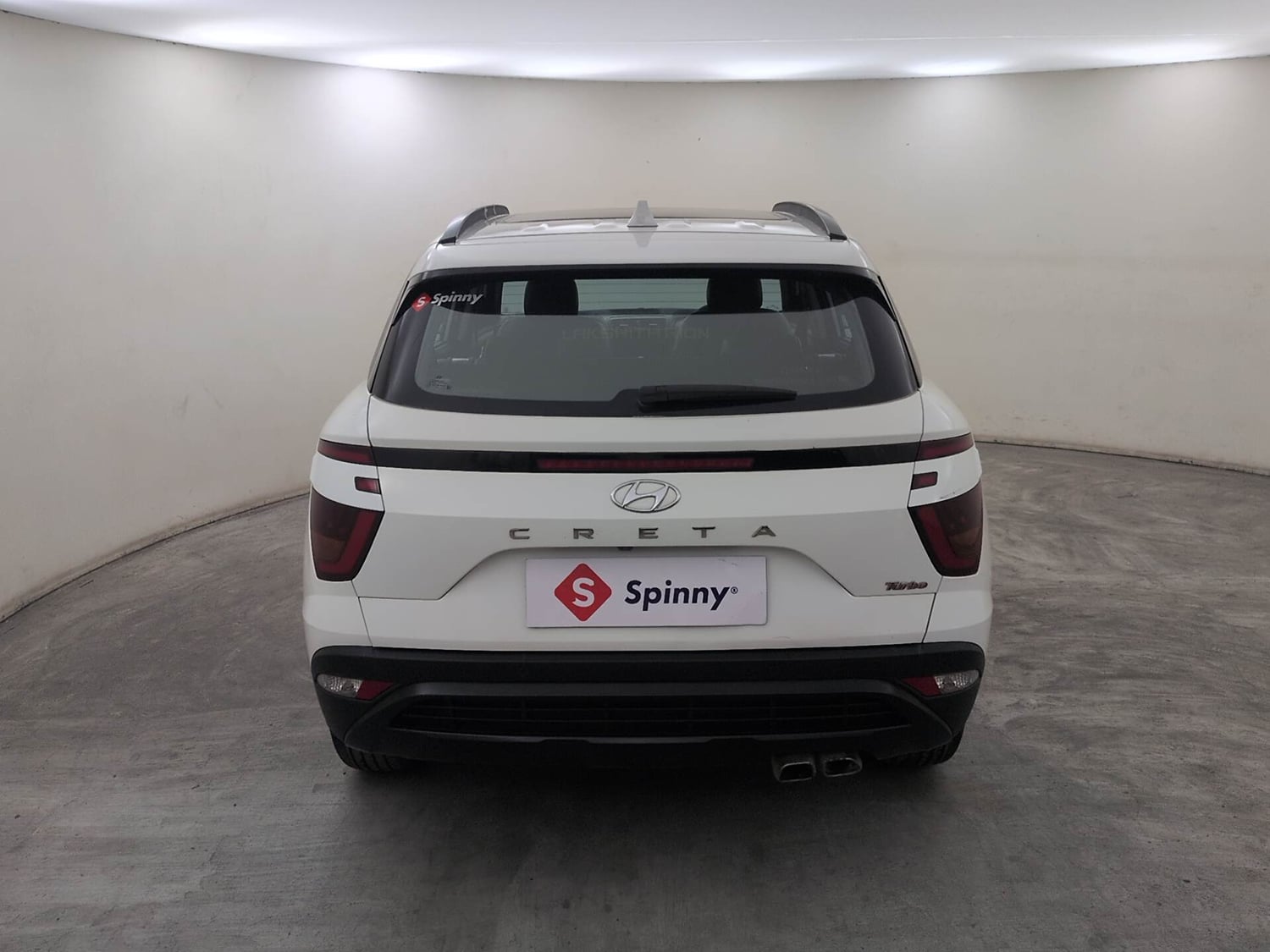 Used 2020 Hyundai Creta SX (O) 1.4 Turbo 7 DCT Petrol Automatic exterior BACK VIEW