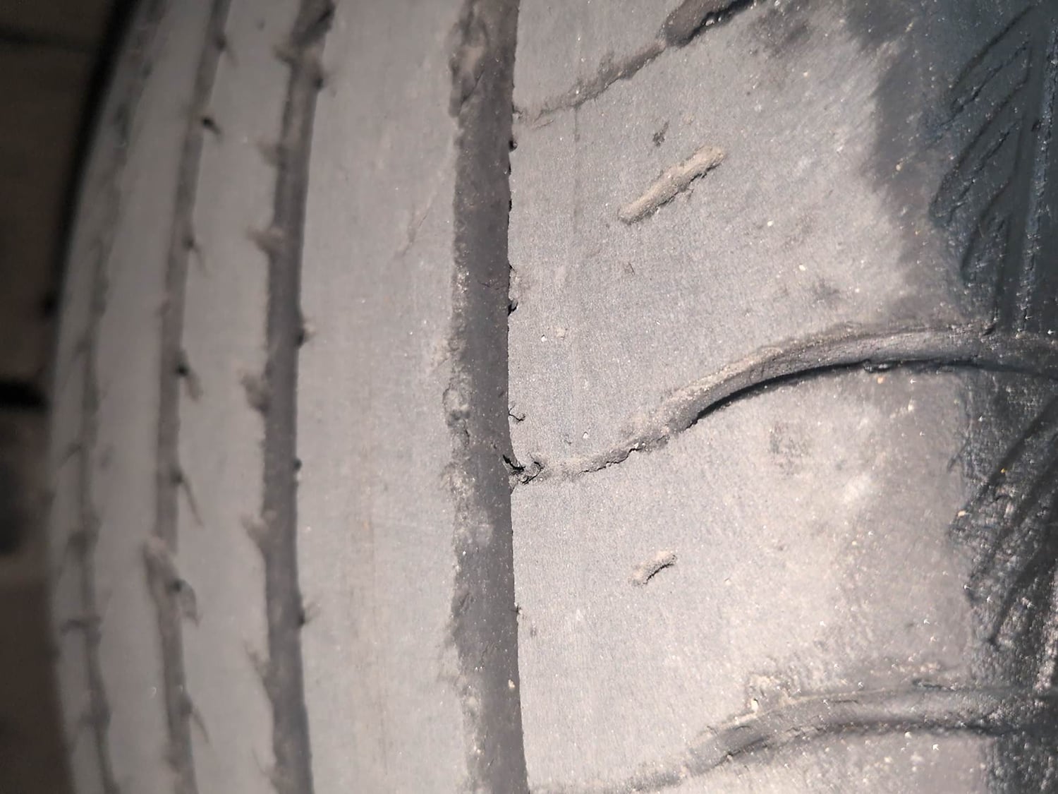 Used 2020 Hyundai Creta SX (O) 1.4 Turbo 7 DCT Petrol Automatic tyres LEFT FRONT TYRE TREAD VIEW