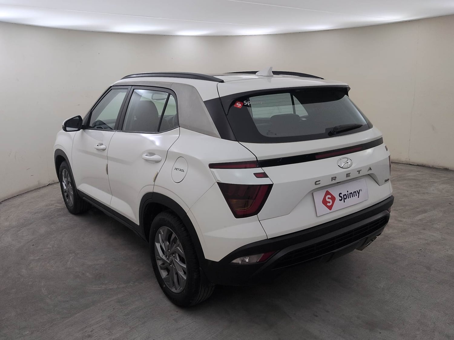 Used 2020 Hyundai Creta SX (O) 1.4 Turbo 7 DCT Petrol Automatic exterior LEFT REAR CORNER VIEW