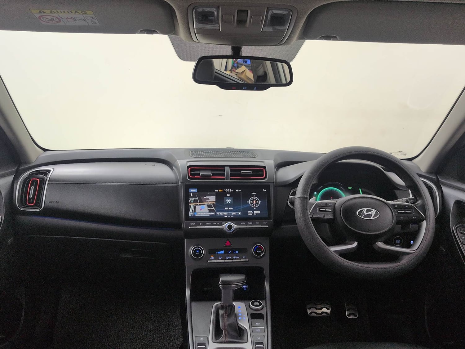 Used 2020 Hyundai Creta SX (O) 1.4 Turbo 7 DCT Petrol Automatic interior DASHBOARD VIEW
