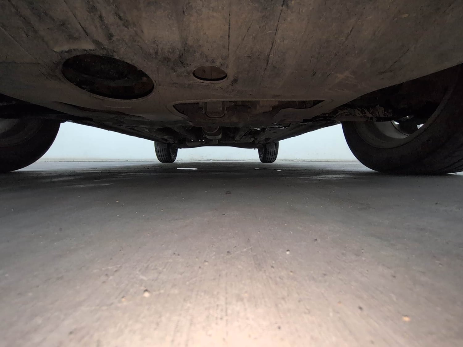 Used 2020 Hyundai Creta SX (O) 1.4 Turbo 7 DCT Petrol Automatic extra FRONT LEFT UNDERBODY VIEW