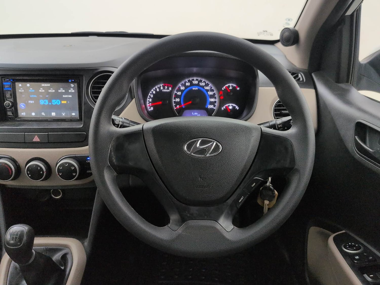 Used 2018 Hyundai Grand i10 Magna 1.2 Kappa VTVT Petrol Manual interior STEERING VIEW