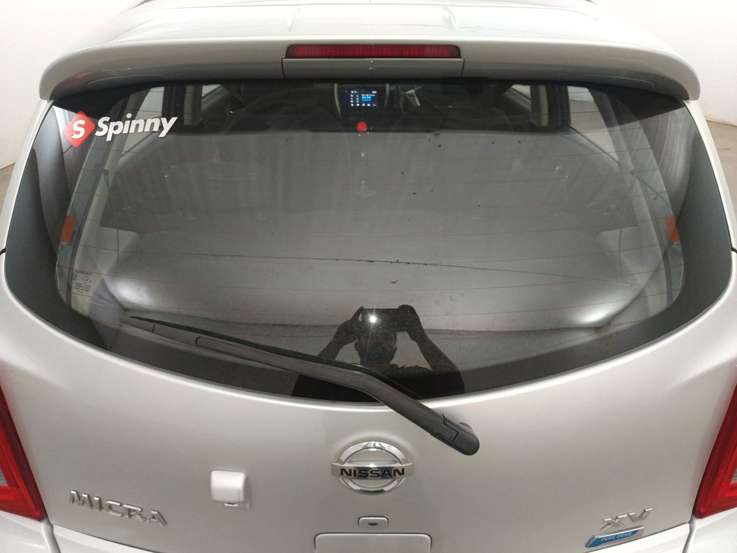 Used 2020 Nissan Micra XV CVT Petrol Automatic exterior BACK WINDSHIELD VIEW