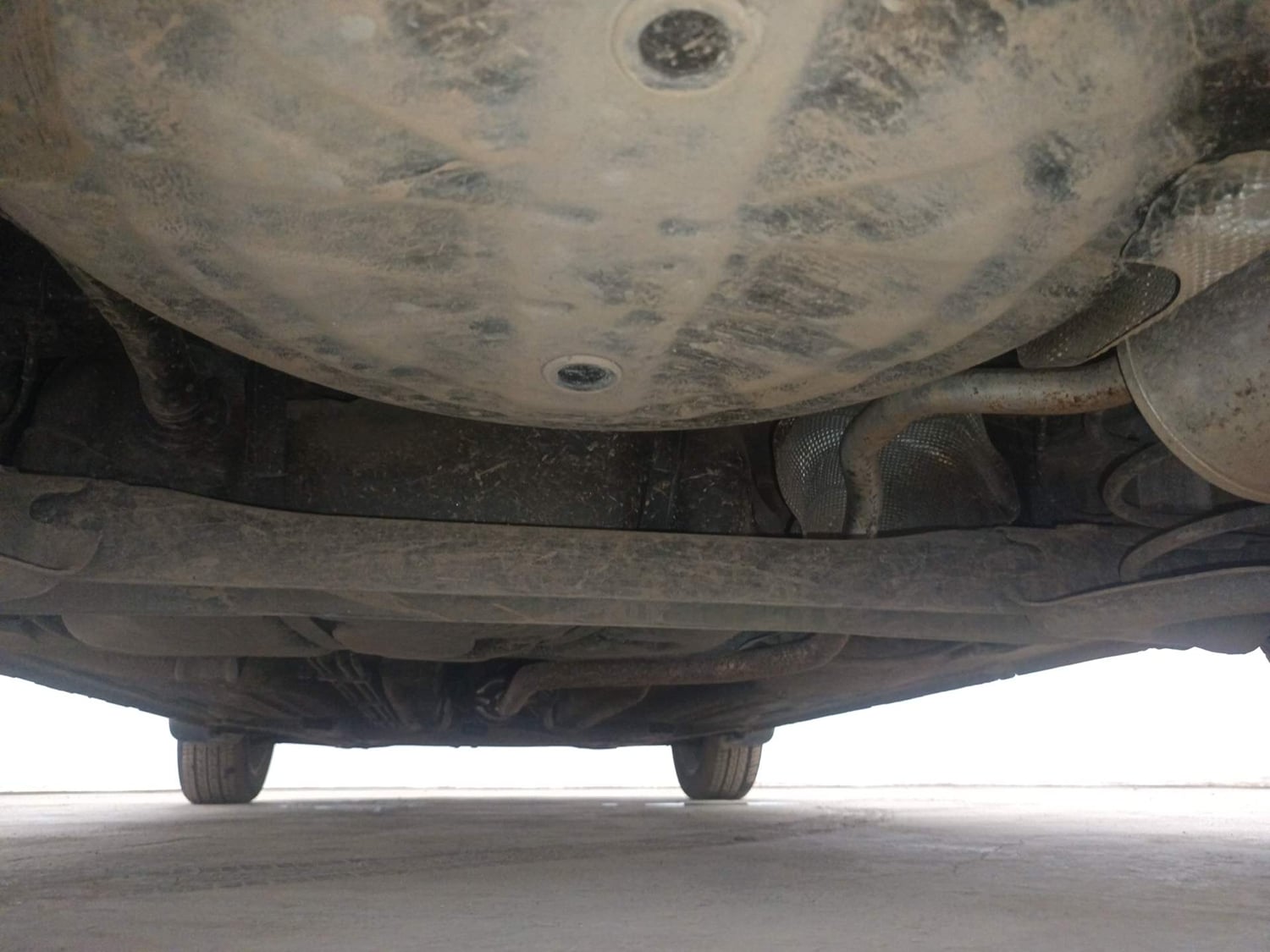 Used 2020 Nissan Micra XV CVT Petrol Automatic extra REAR UNDERBODY VIEW (TAKEN FROM REAR)