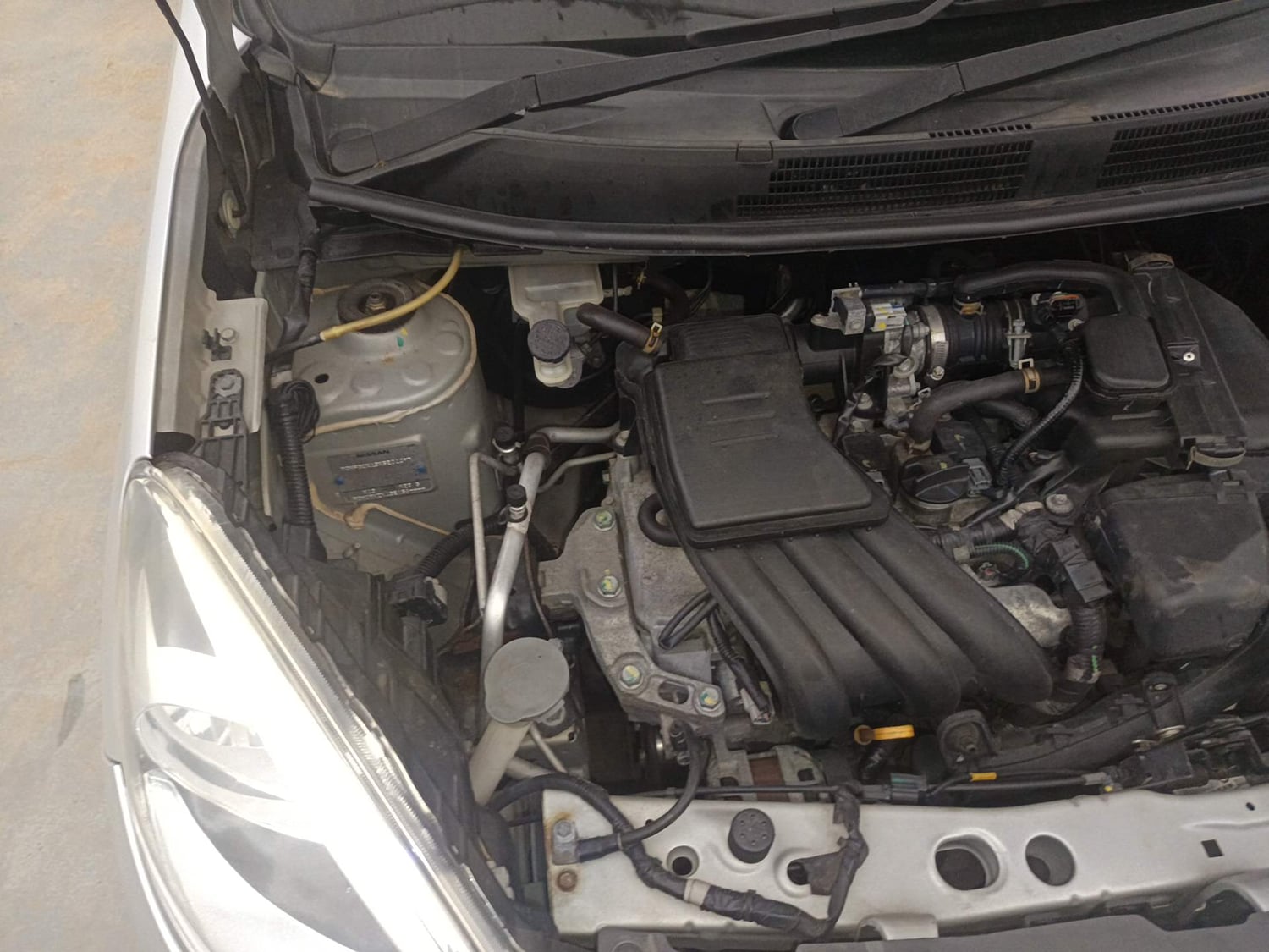 Used 2020 Nissan Micra XV CVT Petrol Automatic engine ENGINE RIGHT SIDE VIEW