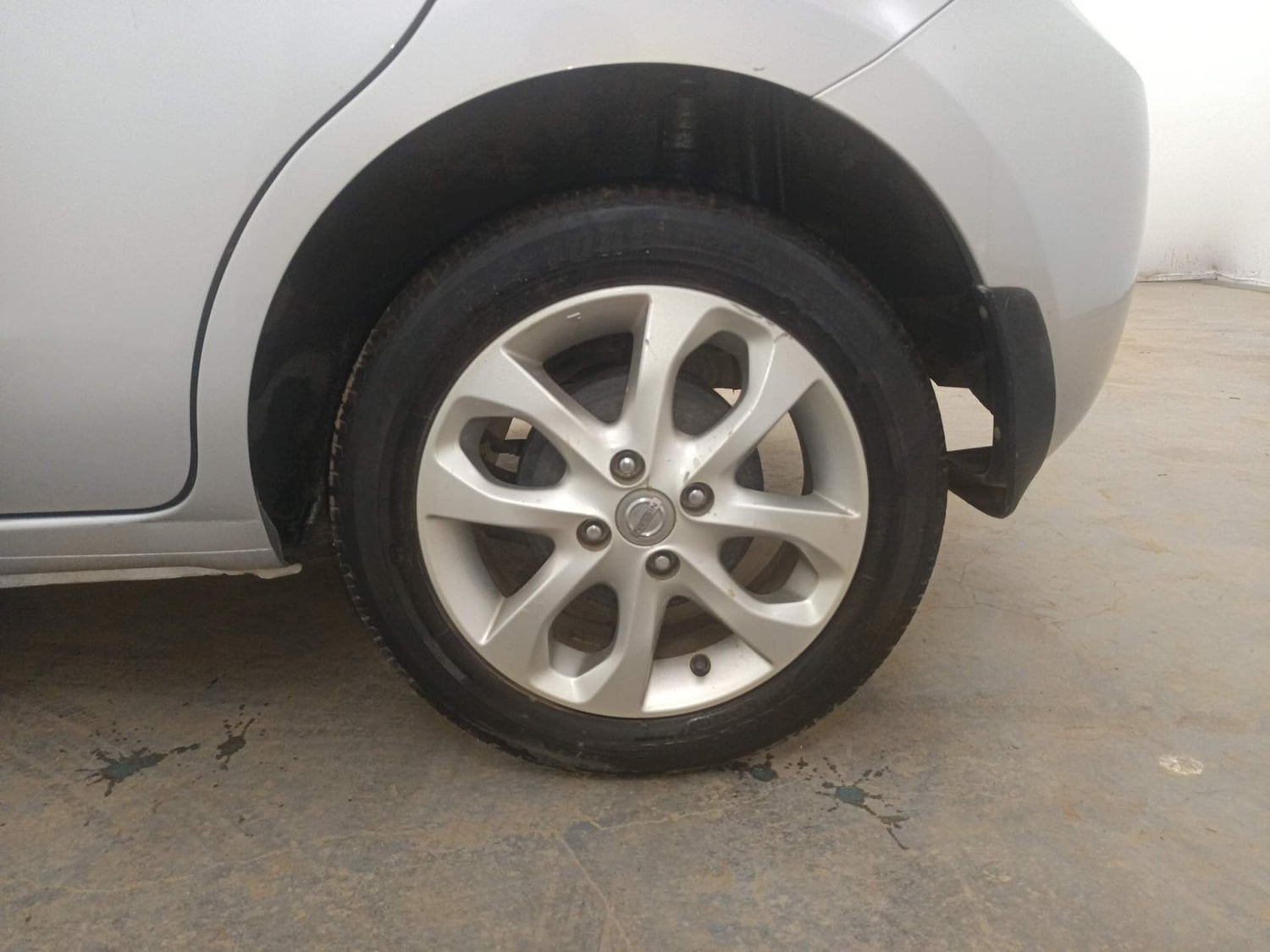 Used 2020 Nissan Micra XV CVT Petrol Automatic tyres LEFT REAR TYRE RIM VIEW