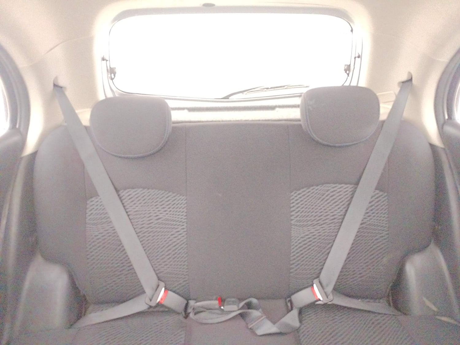 Used 2020 Nissan Micra XV CVT Petrol Automatic interior REAR SEAT CONDITION VIEW