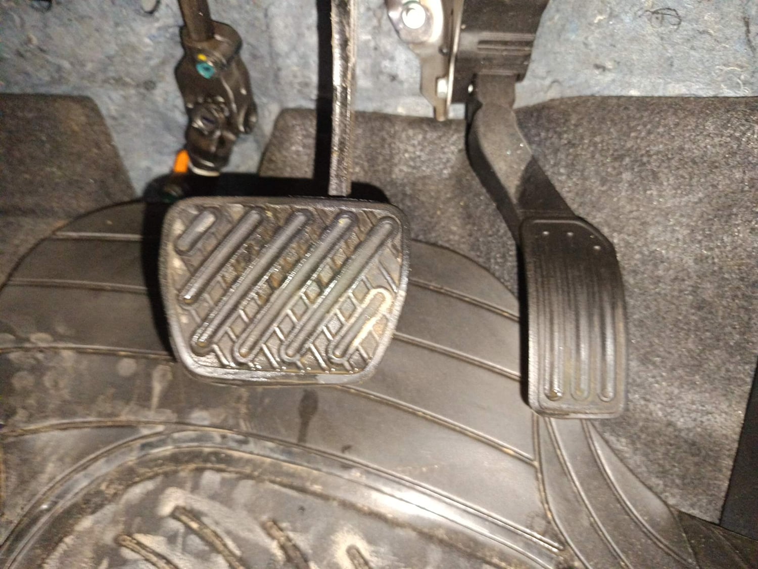 Used 2020 Nissan Micra XV CVT Petrol Automatic interior PEDALS VIEW
