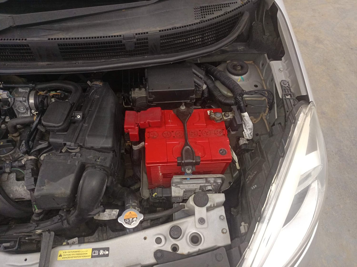 Used 2020 Nissan Micra XV CVT Petrol Automatic engine ENGINE LEFT SIDE VIEW