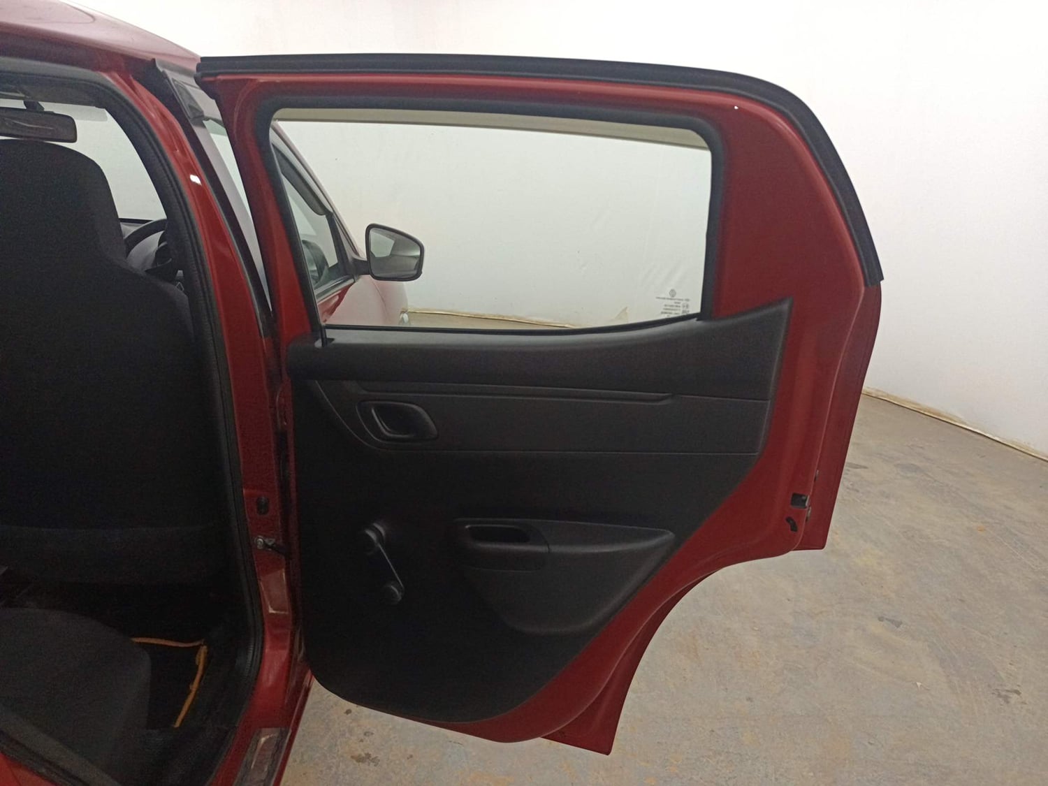 Used 2017 Renault Kwid 1.0 RXT AMT Opt Petrol Automatic interior RIGHT REAR DOOR OPEN VIEW