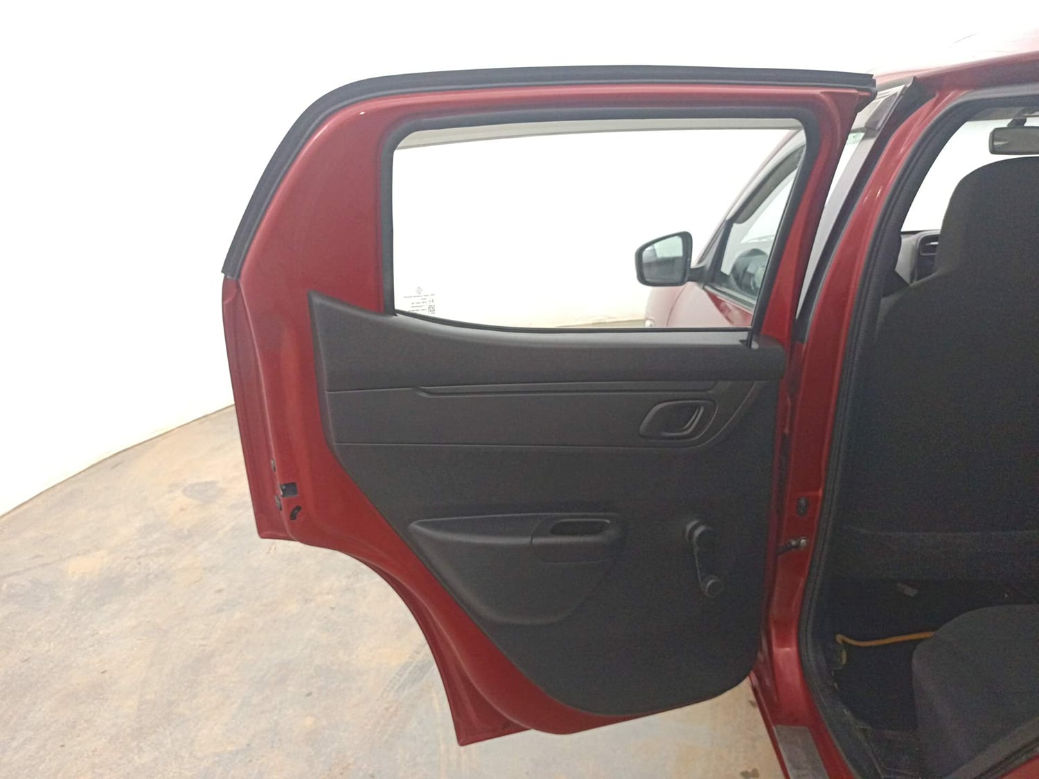 Used 2017 Renault Kwid 1.0 RXT AMT Opt Petrol Automatic interior LEFT REAR DOOR OPEN VIEW