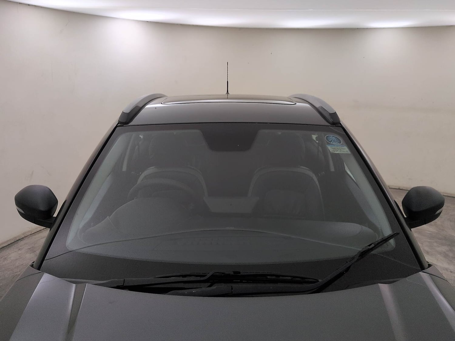 Used 2021 Tata Nexon XM (S) Diesel Diesel Manual exterior FRONT WINDSHIELD VIEW
