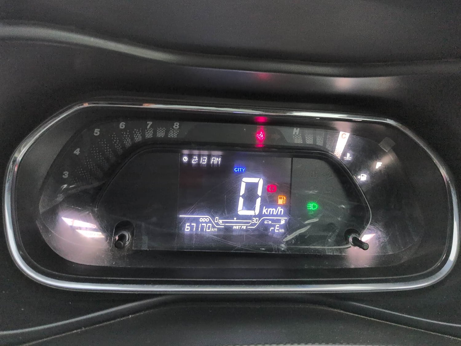 Used 2021 Tata Nexon XM (S) Diesel Diesel Manual interior CLUSTERMETER VIEW