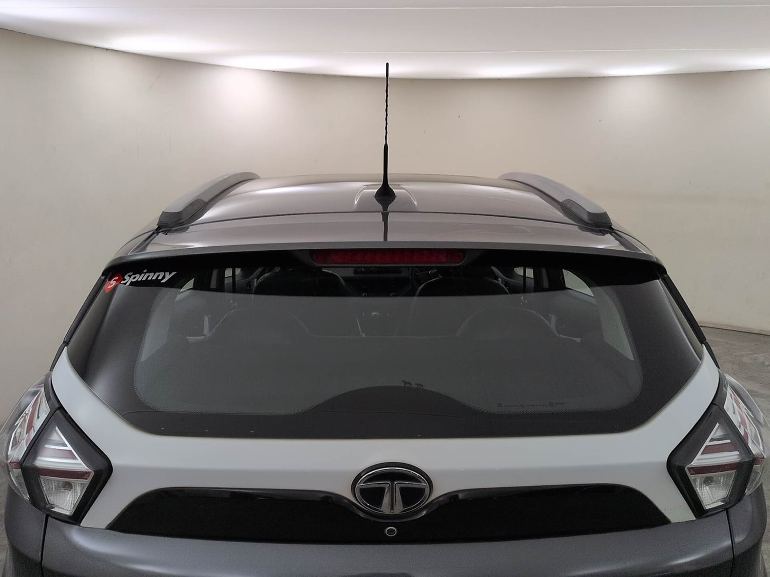 Used 2021 Tata Nexon XM (S) Diesel Diesel Manual exterior BACK WINDSHIELD VIEW