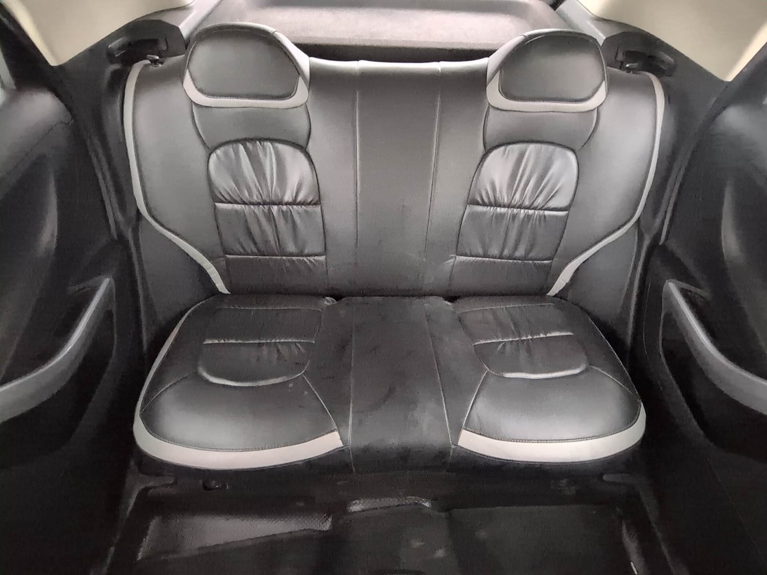 Used 2021 Tata Nexon XM (S) Diesel Diesel Manual interior REAR SEAT CONDITION VIEW