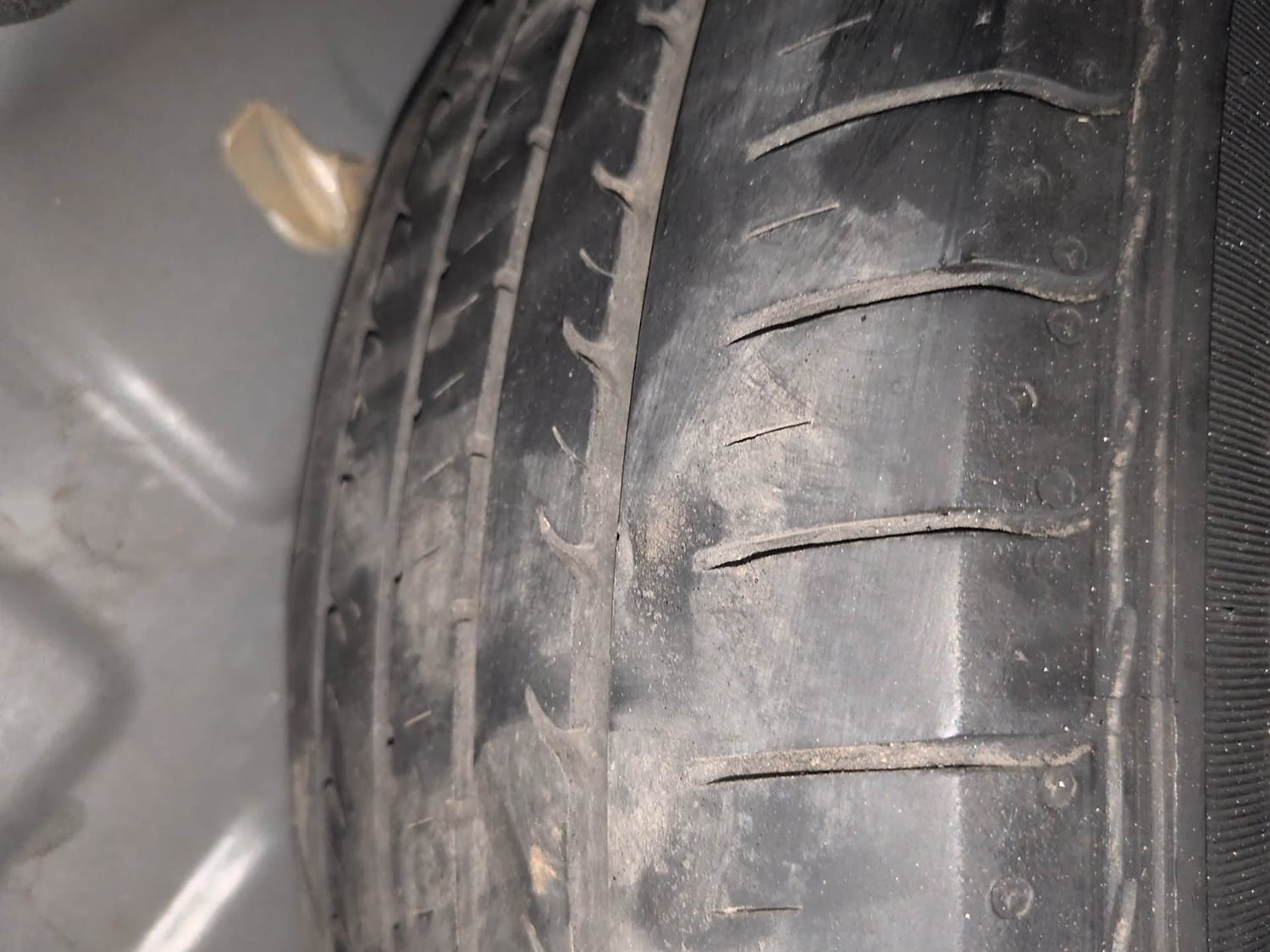 Used 2021 Tata Nexon XM (S) Diesel Diesel Manual tyres SPARE TYRE VIEW