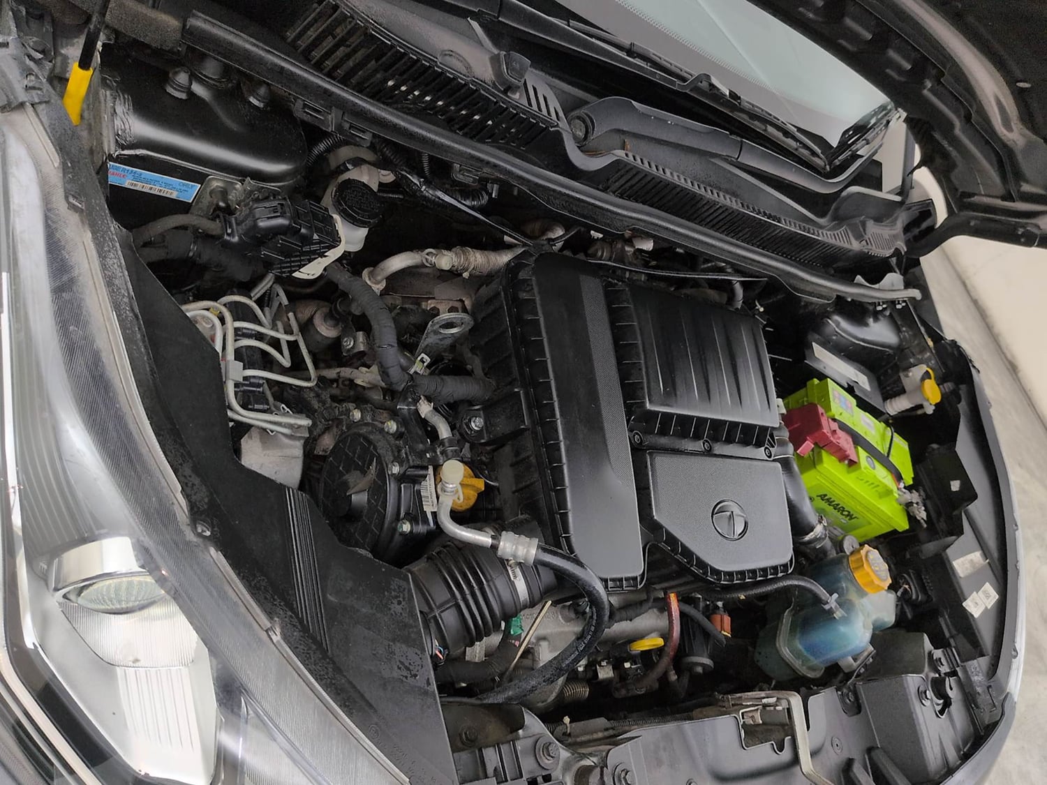 Used 2021 Tata Nexon XM (S) Diesel Diesel Manual engine ENGINE RIGHT SIDE VIEW