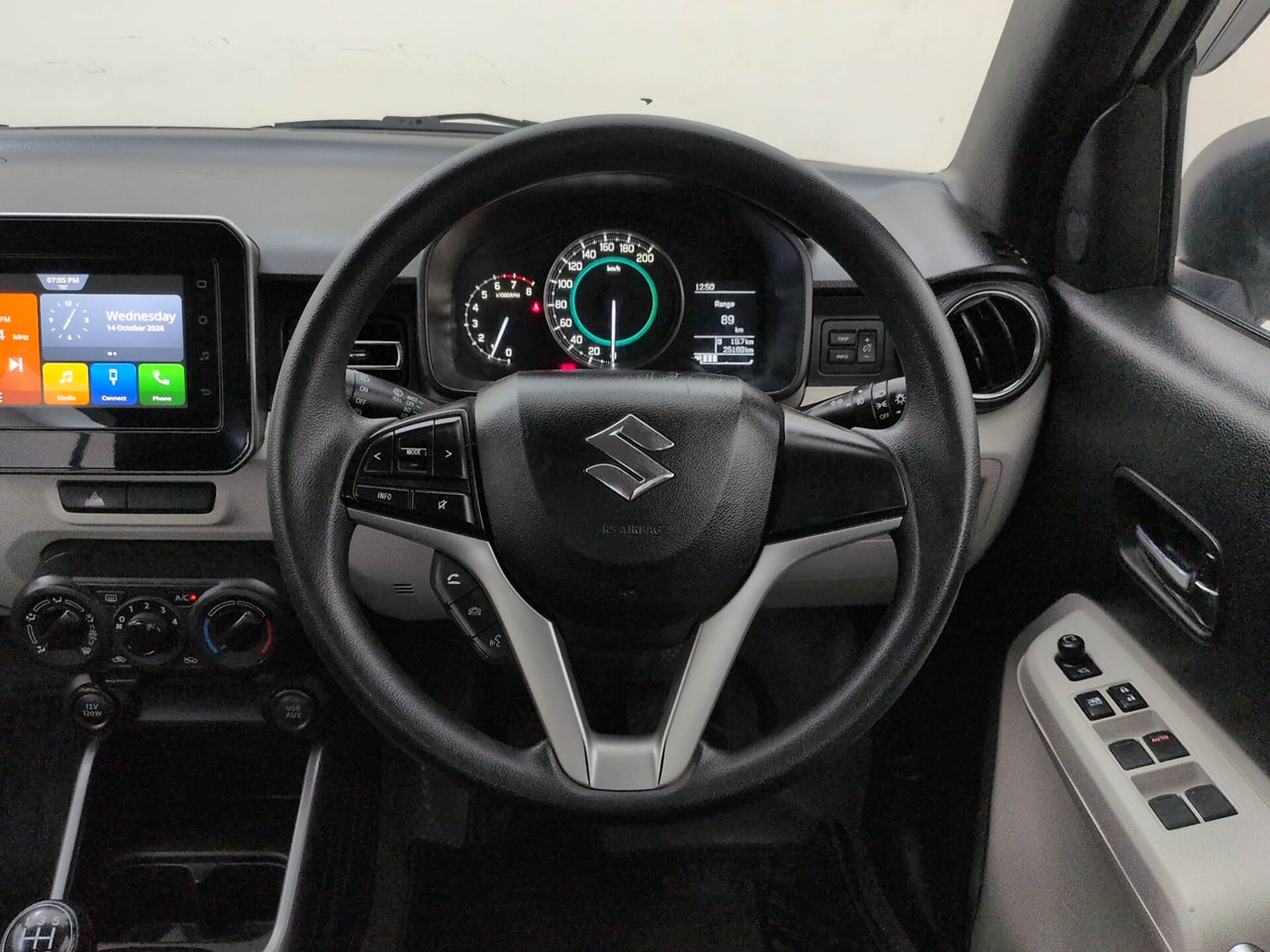 Used 2024 Maruti Suzuki Ignis Zeta 1.2 MT Petrol Manual interior STEERING VIEW