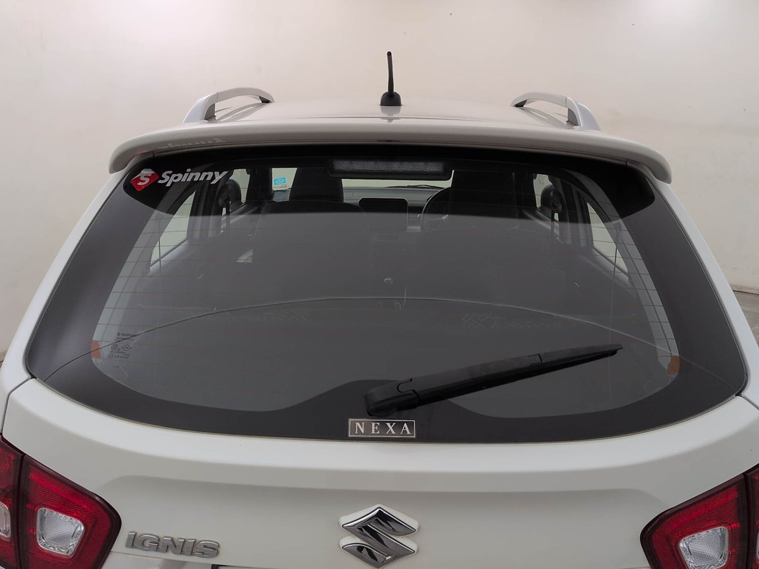 Used 2024 Maruti Suzuki Ignis Zeta 1.2 MT Petrol Manual exterior BACK WINDSHIELD VIEW