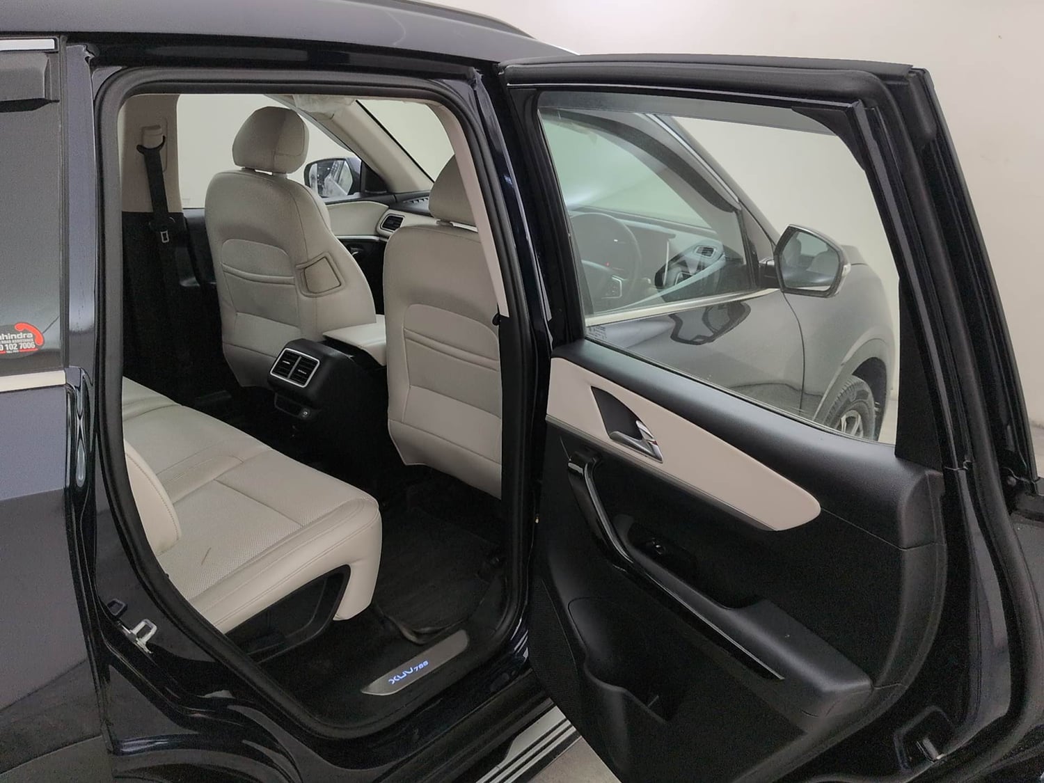 Used 2024 Mahindra XUV700 AX 7 Luxury Pack Diesel AT 7 STR Diesel Automatic interior RIGHT SIDE REAR DOOR CABIN VIEW