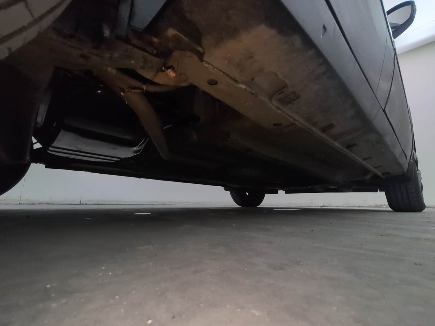 Used 2023 Tata Punch Adventure MT Petrol Manual extra REAR RIGHT UNDERBODY VIEW