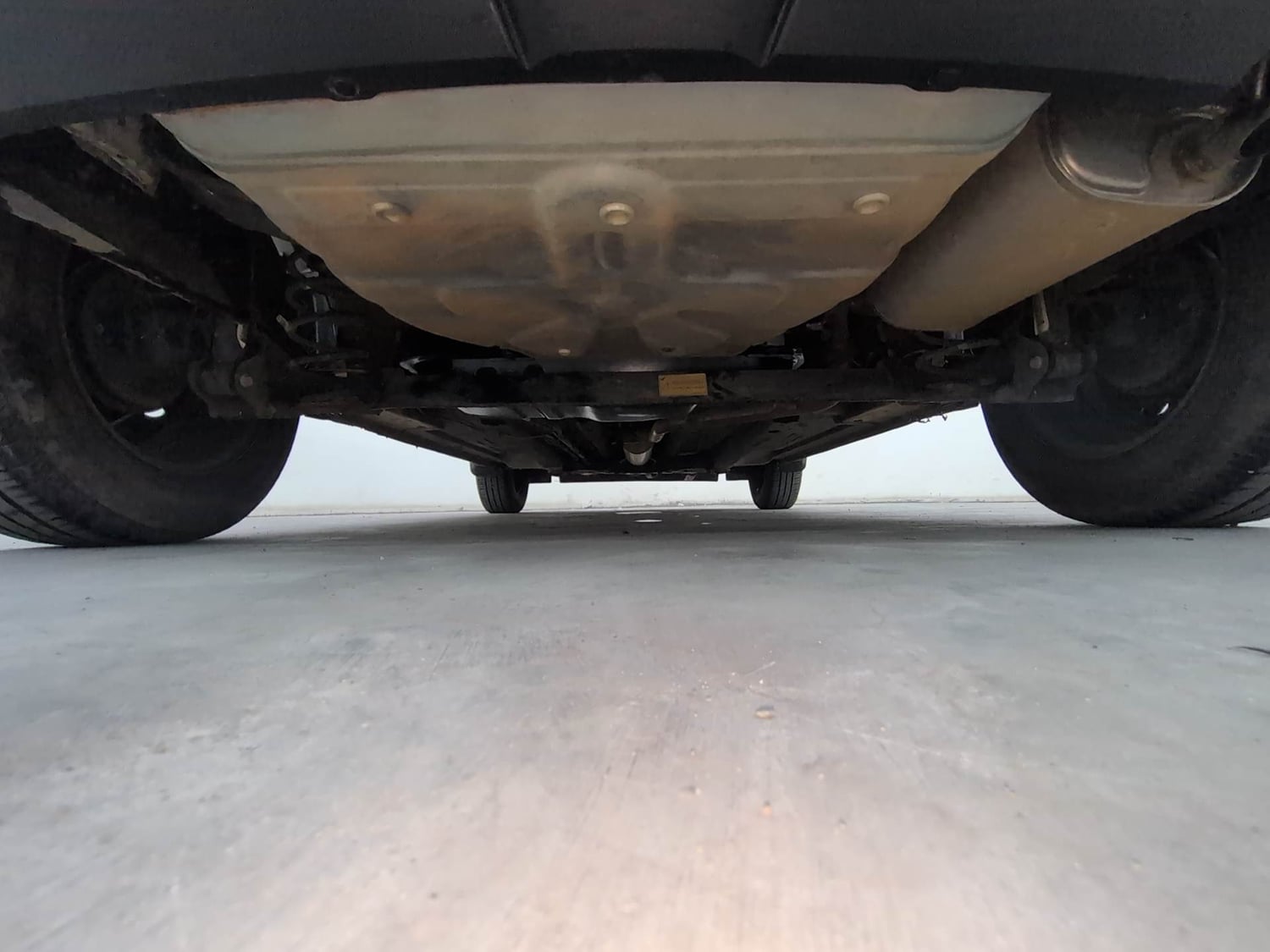 Used 2023 Tata Punch Adventure MT Petrol Manual extra REAR UNDERBODY VIEW (TAKEN FROM REAR)