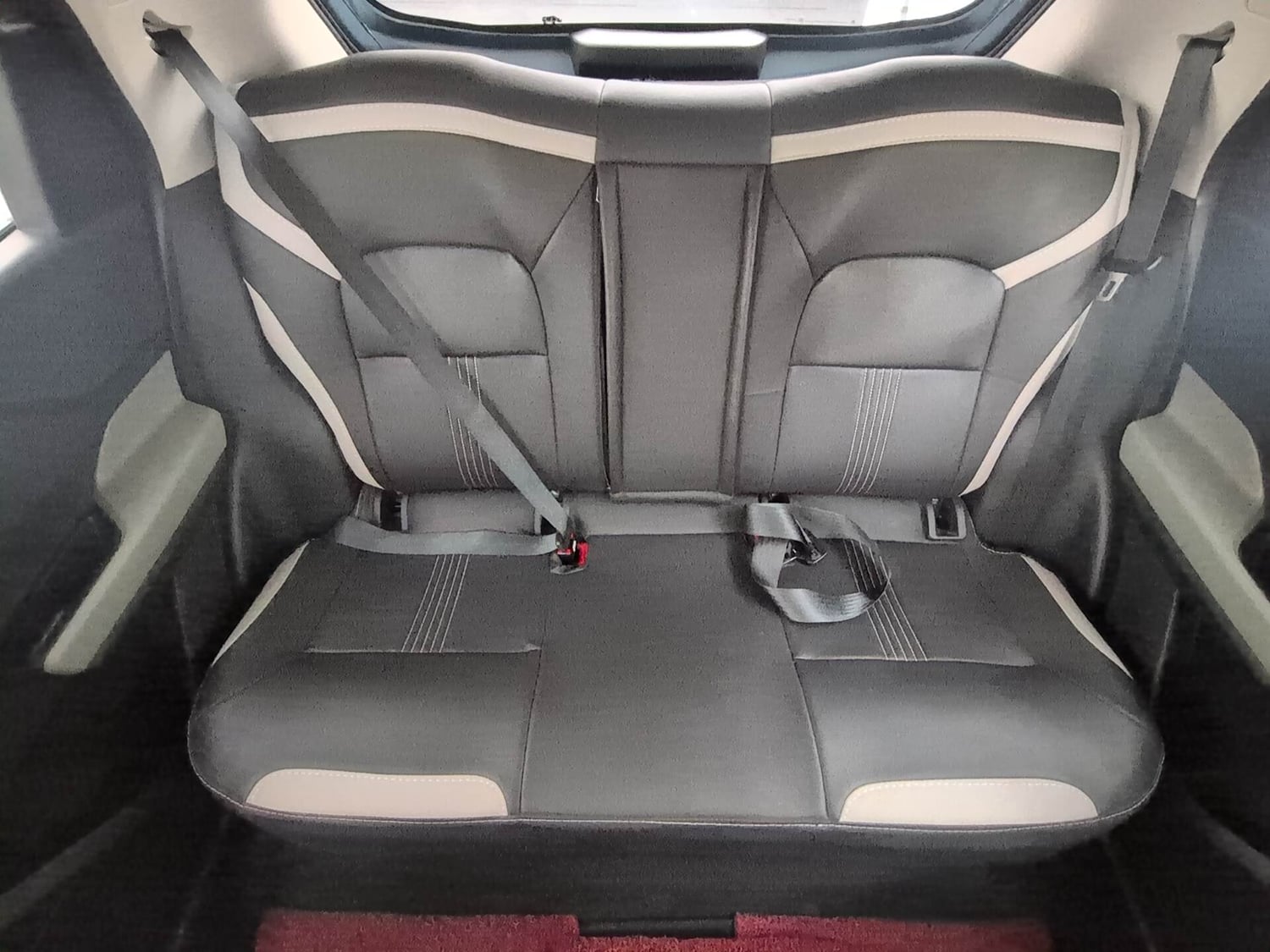 Used 2023 Tata Punch Adventure MT Petrol Manual interior REAR SEAT CONDITION VIEW