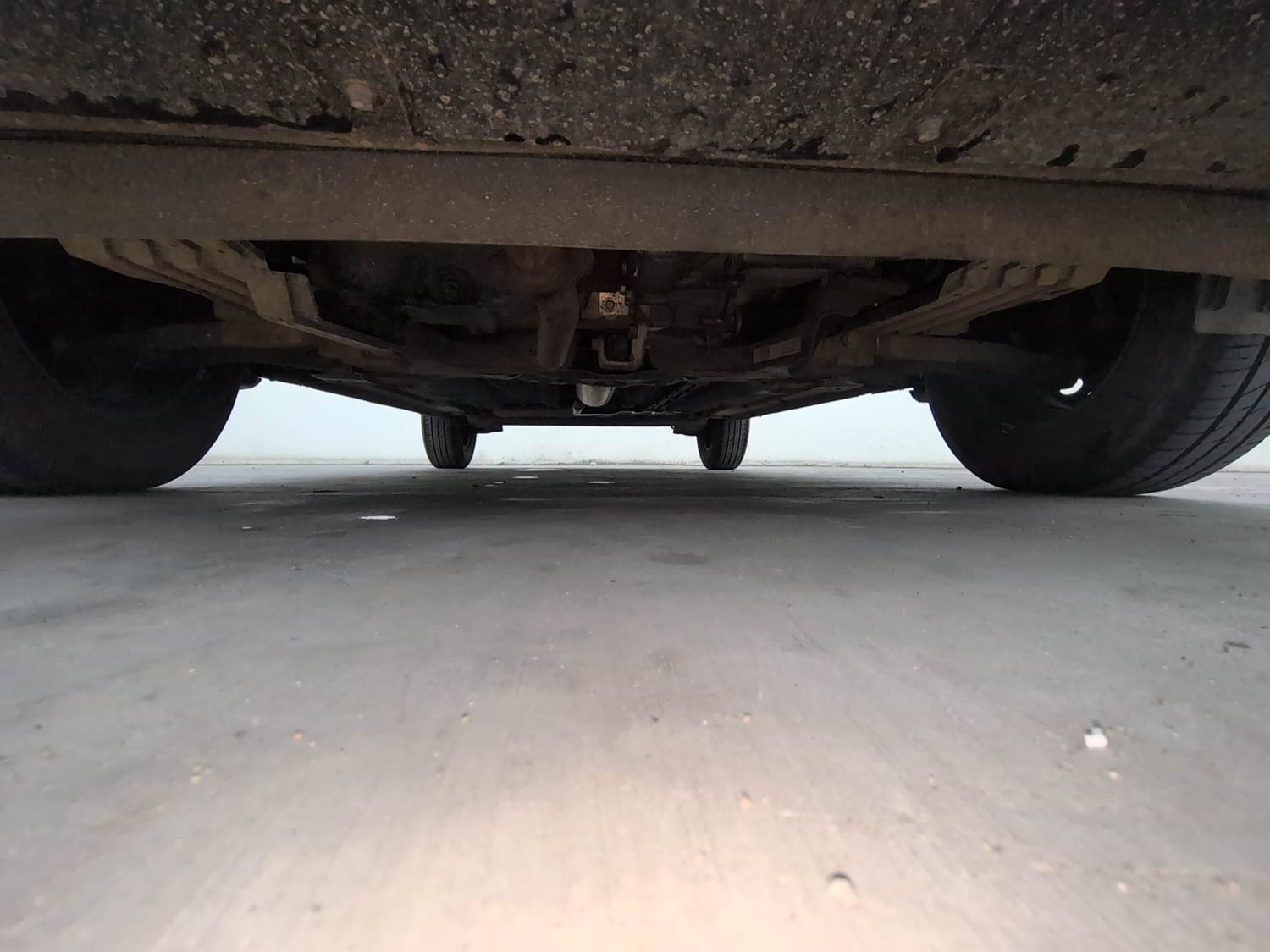 Used 2023 Tata Punch Adventure MT Petrol Manual extra FRONT LEFT UNDERBODY VIEW