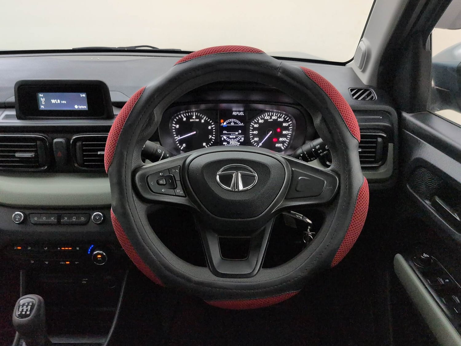 Used 2023 Tata Punch Adventure MT Petrol Manual interior STEERING VIEW