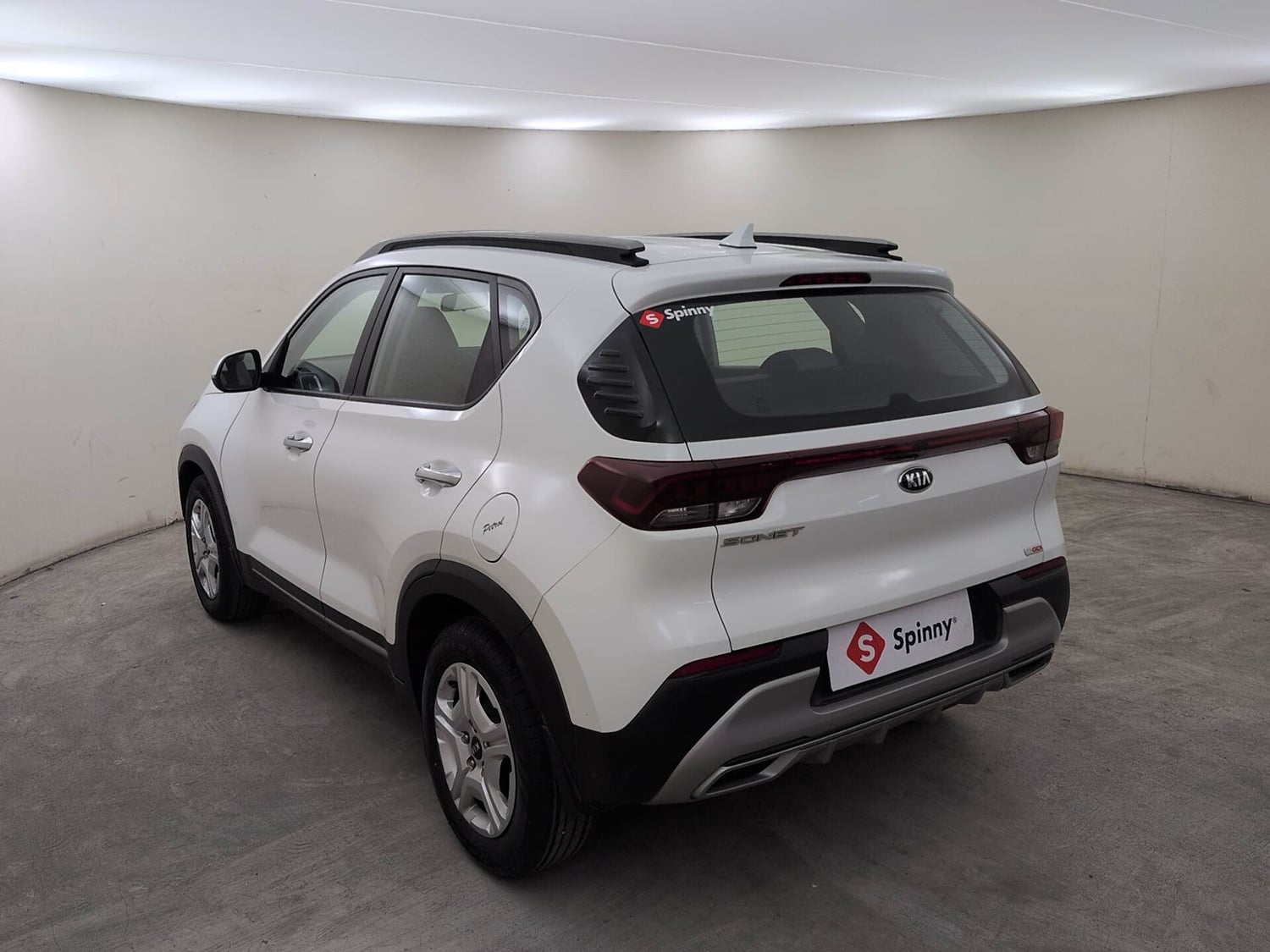 Used 2021 Kia Sonet HTX 1.0 iMT Petrol Manual exterior LEFT REAR CORNER VIEW