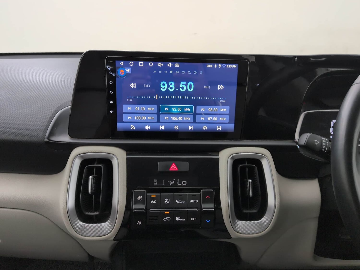 Used 2021 Kia Sonet HTX 1.0 iMT Petrol Manual interior MUSIC SYSTEM & AC CONTROL VIEW
