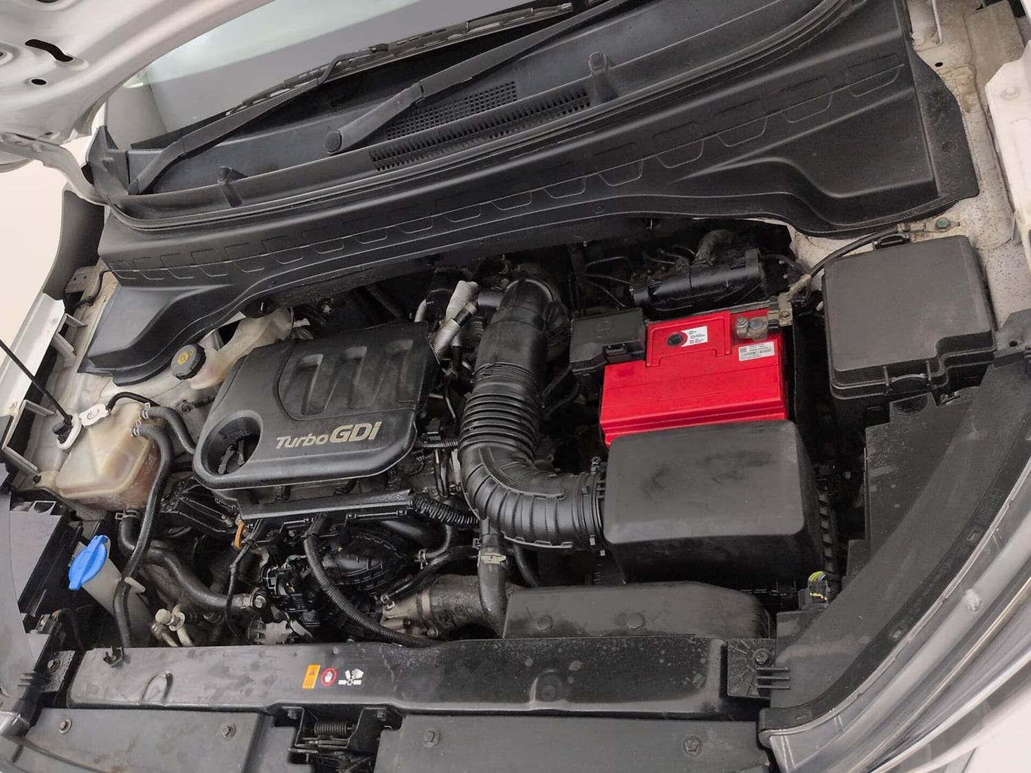 Used 2021 Kia Sonet HTX 1.0 iMT Petrol Manual engine ENGINE LEFT SIDE VIEW
