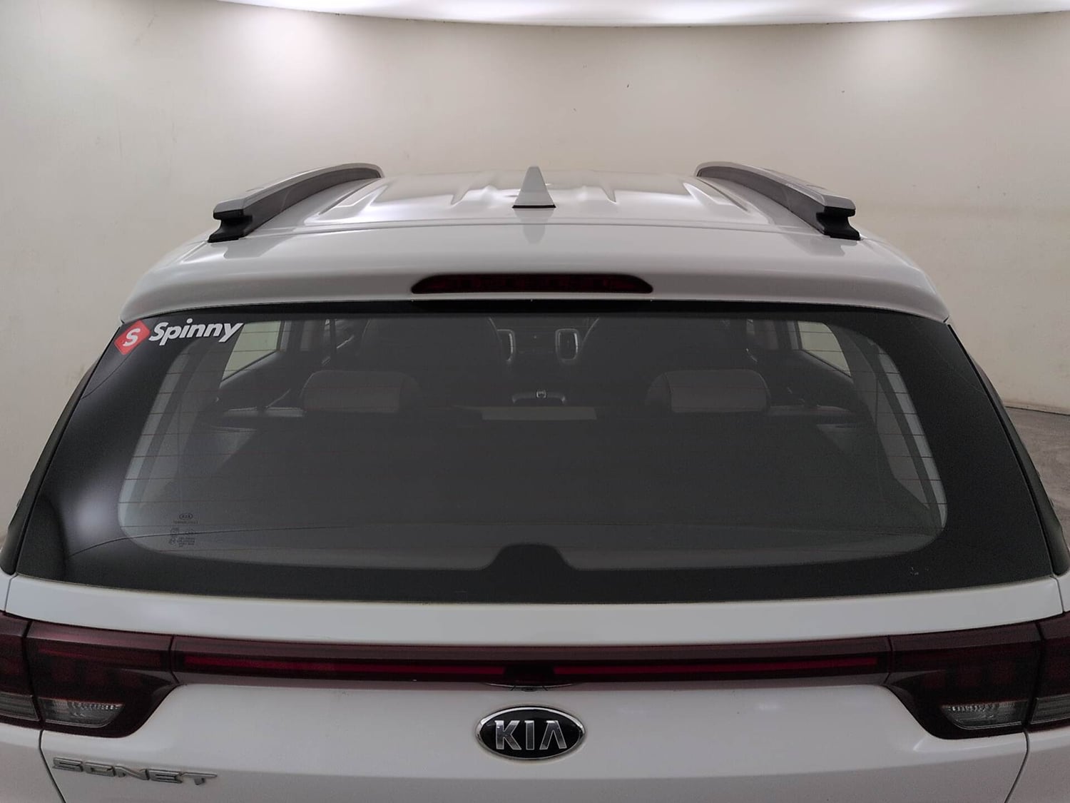 Used 2021 Kia Sonet HTX 1.0 iMT Petrol Manual exterior BACK WINDSHIELD VIEW