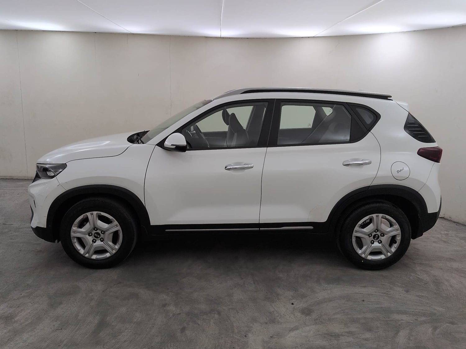 Used 2021 Kia Sonet HTX 1.0 iMT Petrol Manual exterior LEFT SIDE VIEW