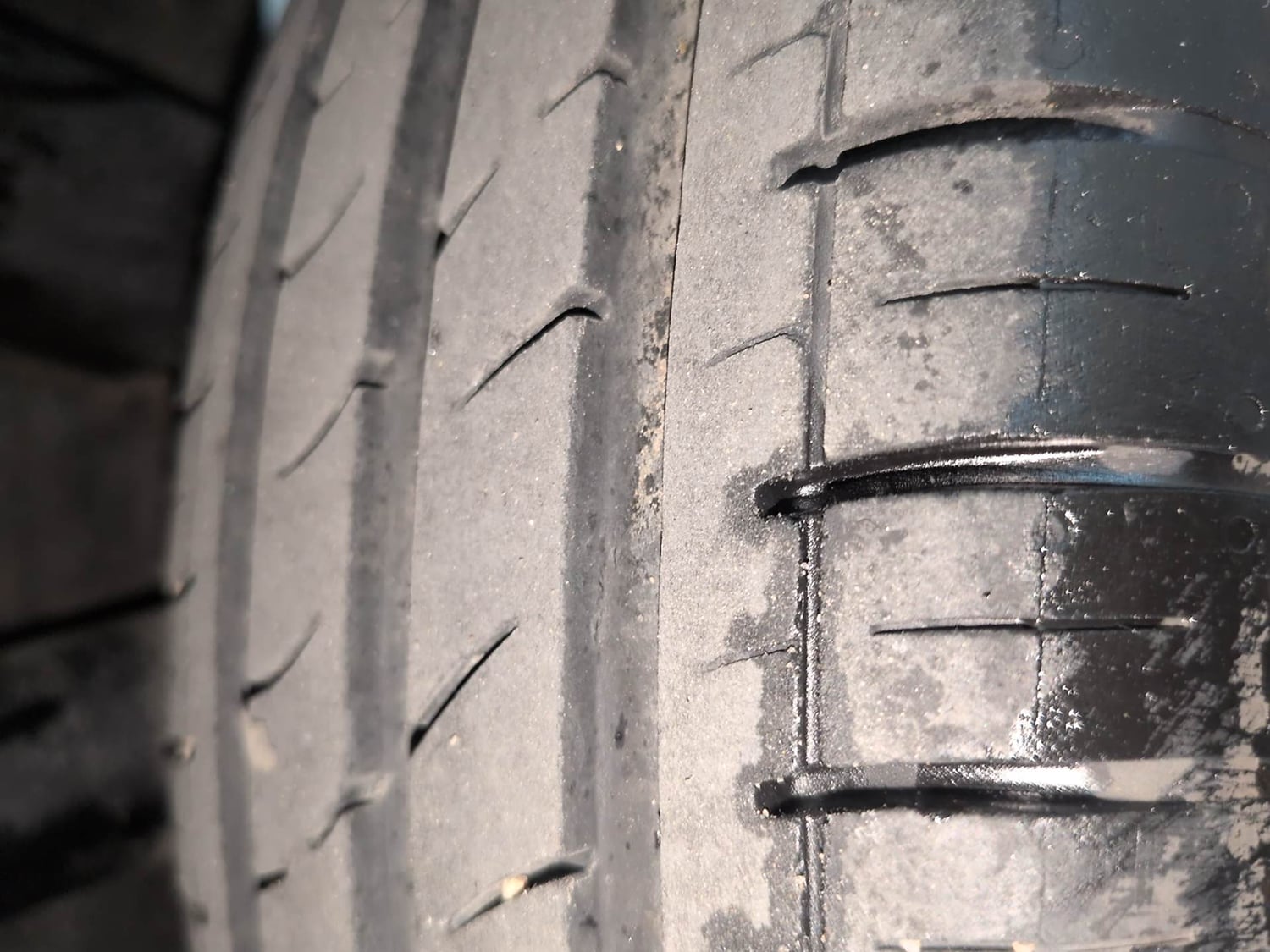 Used 2025 Hyundai Exter S 1.2 MT Petrol Manual tyres LEFT REAR TYRE TREAD VIEW