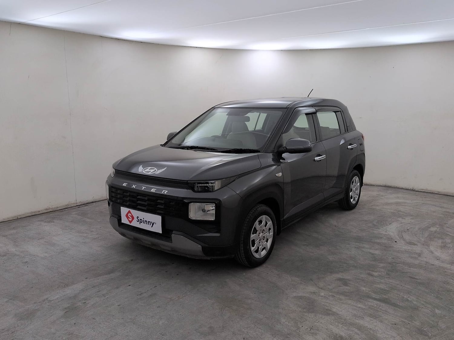 Used 2025 Hyundai Exter S 1.2 MT Petrol Manual exterior LEFT FRONT CORNER VIEW