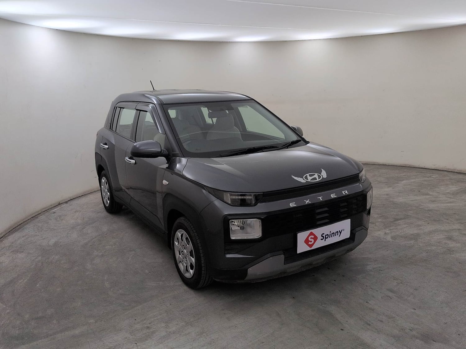 Used 2025 Hyundai Exter S 1.2 MT Petrol Manual exterior RIGHT FRONT CORNER VIEW