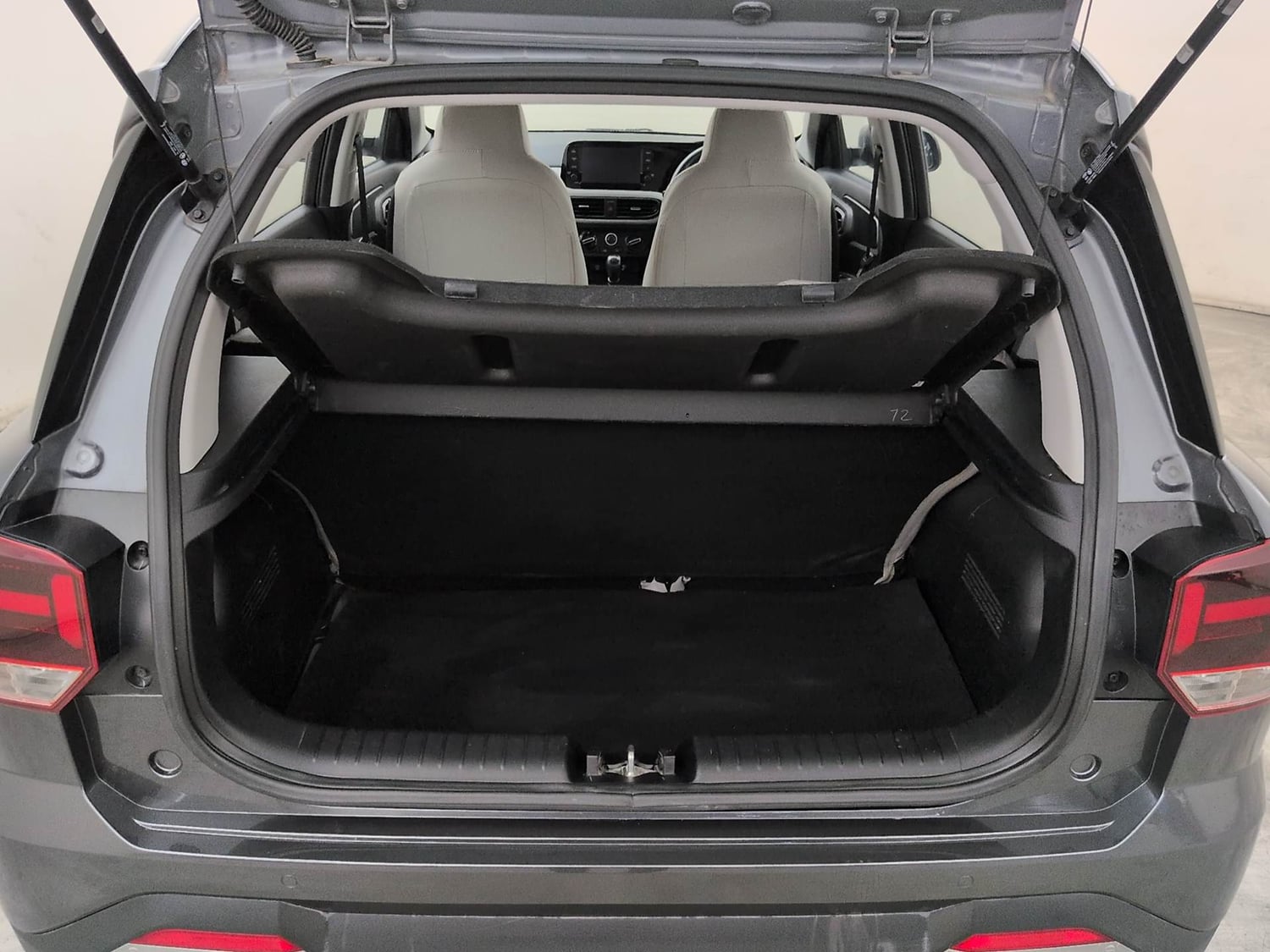 Used 2025 Hyundai Exter S 1.2 MT Petrol Manual interior DICKY INSIDE VIEW