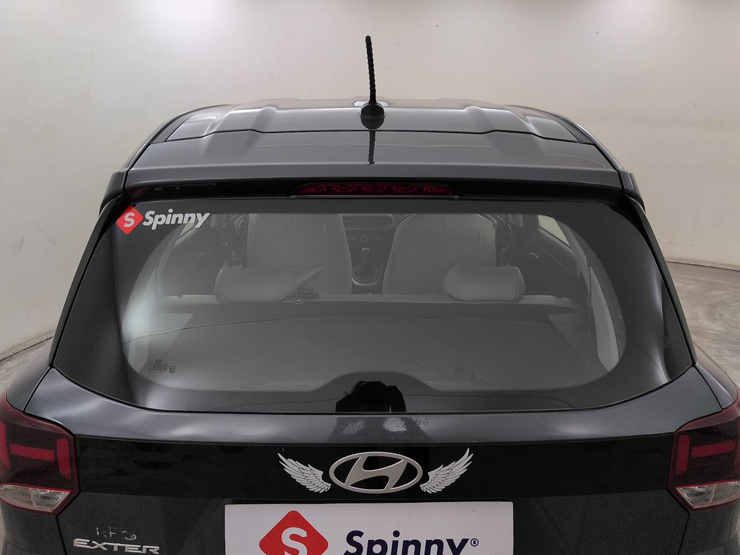 Used 2025 Hyundai Exter S 1.2 MT Petrol Manual exterior BACK WINDSHIELD VIEW
