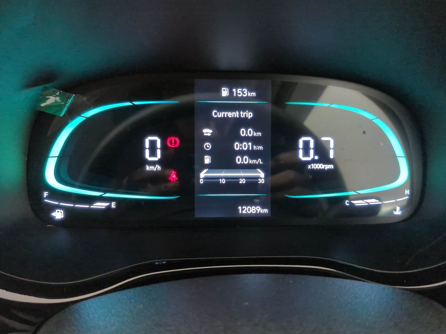 Used 2025 Hyundai Exter S 1.2 MT Petrol Manual interior CLUSTERMETER VIEW